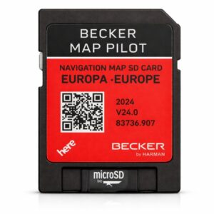MERCEDES BECKER PILOT SAT NAV ACTUALIZACIÓN MAPAS TARJETA SD EUROPA V 24 2025