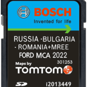 FORD MCA SAT NAV ACTUALIZACIÓN DE MAPA TARJETA TÁCTIL BULGARIA RUSIA 2023