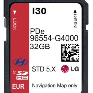 HYUNDAI GEN5 LG SAT NAV ACTUALIZACIÓN DE MAPAS TARJETA SD EUROPA 2024/2025