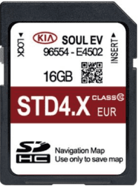 KIA GEN 4 SAT NAV ACTUALIZACIÓN MAPAS TARJETA SD EUROPA 2023/2024