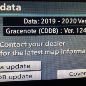 ACTUALIZACIÓN DEL MAPA DEL SAT NAV LEXUS GEN6 (08HDD) EUROPA 2019-2020