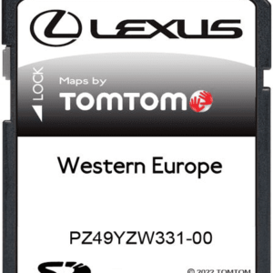 ACTUALIZACIÓN MAPA LEXUS MOVEON SAT NAV TARJETA SD EUROPA 2023