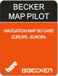 MERCEDES BECKER PILOT SAT NAV ACTUALIZACIÓN MAPAS TARJETA SD EUROPA 2023/2024