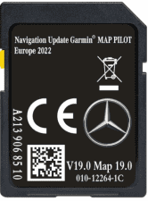 MERCEDES-BENZ GARMIN MAP PILOT A2139062610 V19 ACTUALIZACIÓN DEL NAVEGADOR POR SATÉLITE TARJETA SD EUROPA 2023
