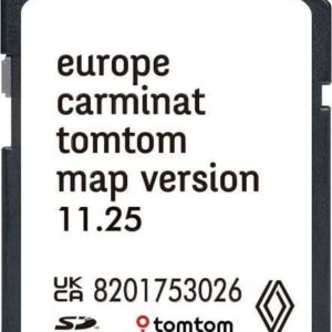 RENAULT CARMINAT V11.25 SAT NAV ACTUALIZACIÓN DE MAPAS TARJETA SD EUROPA 2025