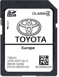 TOYOTA TNS510 SAT NAV ACTUALIZACIÓN DE MAPAS NAVEGACIÓN CON TARJETA SD 2020-2021